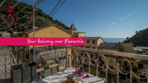 Liersena Sea View Mini Villa with AC Manarola